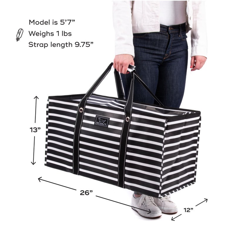 SCOUT Errand Boy - Extra Large Lightweight Utility Tote with Breakaway Zipper - Collapsible Grocery and Market or Beach Tote - Image 3
